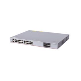 Switch Core Administrable Capa 3 con 24 puertos Gigabit + 8 SFP+ para fibra 10Gb, gestión gratuita desde la nube.