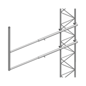 Brazo tipo F para torre STZ35 (Electrolítico).