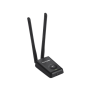 Adaptador de alta potencia USB  inalámbrico/ WiFi N 300 Mbps / Frecuencia de 2.4 GHz / 2 Antenas Externas de 5 dBi / Compatibilidad Windows y Linux