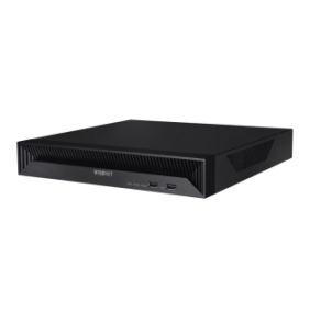 NVR 8 Megapíxel / 8 canales / H.265 / P2P Wisenet / 8 puertos PoE