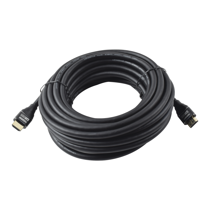 Cable HDMI Ultra-Resistente Redondo de 10m ( 32.8 ft ) Optimizado para Resolución 4K ULTRA HD 