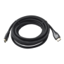 Cable HDMI Ultra-Resistente Redondo de 5m (16.4 ft) Optimizado para Resolución 4K ULTRA