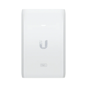 Adaptador PoE Ubiquiti (48 VDC, 0.65A) puerto Gigabit, ideal para equipos UniFi