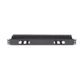 Organizador de Cables Horizontal PatchLink, Sencillo (Solo Frontal), Para Rack de 19in, 1UR