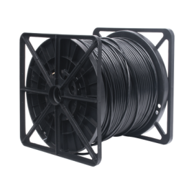 Bobina de cable de 305 Metros Cat6+ CALIBRE 23 Exterior Blindado tipo FTP para CLIMAS EXTREMOS, UL, color Negro"