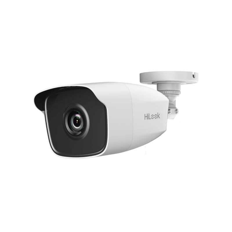 Bala TURBOHD 2 Megapíxeles (1080p) / Gran Angular 103º / Lente 2.8 mm / METAL / IR EXIR Inteligente 40 mts / Exterior IP66 / TVI-AHD-CVI-CVBS / dWDR