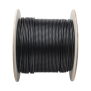Bobina de Cable UTP de 4 Pares, PanNet, Para Exterior con Gel, Cat6 (23 AWG), Industrial para Climas Extremos, Color Negro, 305