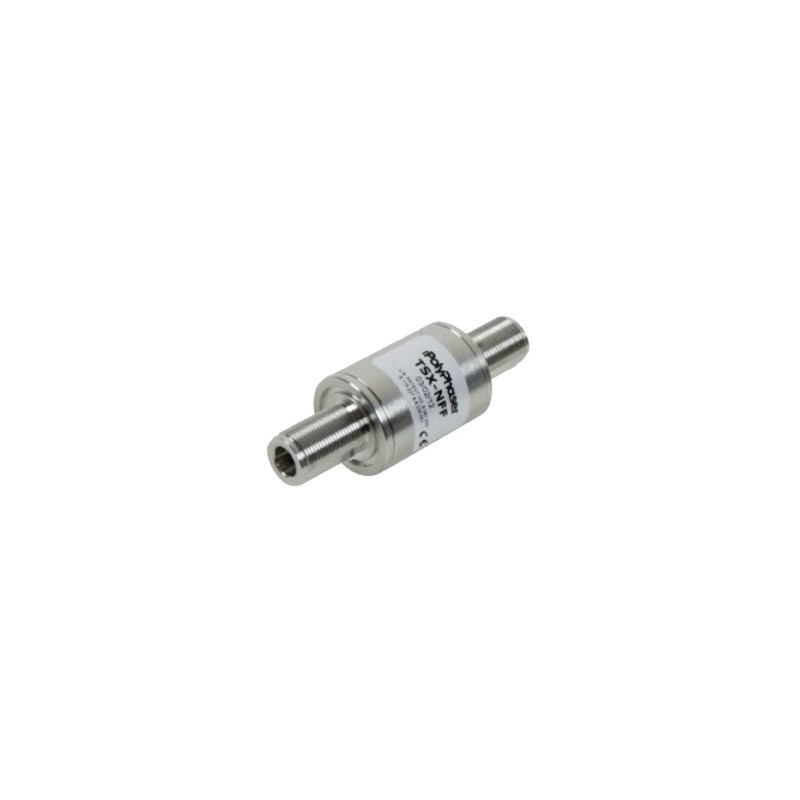 Protector Coaxial RF Bidireccional de 698-2700 MHz de 750W de Potencia Con Conectores N Hembra (ambos lados)