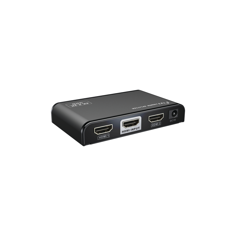 Divisor (Splitter) HDMI 4K de 1 entrada a 2 salidas / Soporta 4K×2K / HDMI 2.0 /  HDCP 2.2 / HDMI 3D / Longitud del cable de