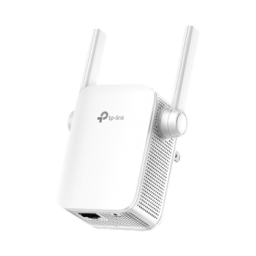 Repetidor / Extensor de Cobertura WiFi AC, 750 Mbps, doble banda 2.4 GHz y 5 GHz, con 1 puerto 10/100 Mbps con 2 antenas externas