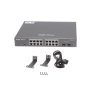 Switch L2 Administrable PoE con 16 Puertos Gigabit PoE 802.3 AF/AT + 2 SFP para fibra 1Gb, Gestión Gratuita Desde la Nube, 240 Watts