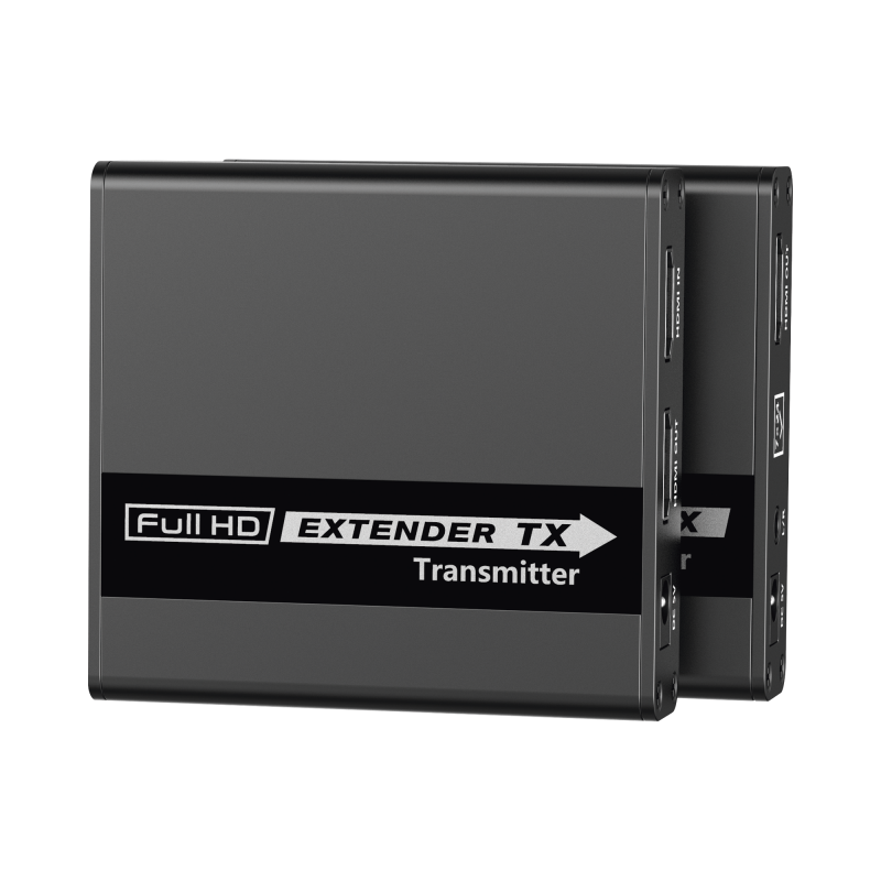 Kit Extensor HDMI para distancias de 70 metros / Soporta resoluciones 720 y 1080P @ 60 Hz / Cat 6, 6a y 7 / Cero Latencia / Uso
