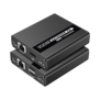 Kit extensor KVM (HDMI y USB) | 40m 4k@30Hz 40m | 1080P@60Hz | Cat 6, 6a y 7 | CERO LATENCIA | HDR | Salida Loop | Uso 24/7 | Salida de audio de 3.5mm | Transmite el Video y Controla tu DVR vía USB a distancia.