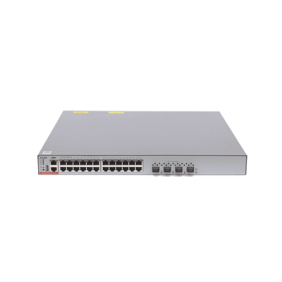 Switch Administrable Capa 3 PoE con 24 puertos Gigabit 802.3af/at + 4 SFP+ para fibra 10Gb, hasta 740 watts, gestión gratuita desde la nube.