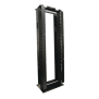 Rack de Aluminio System de 7ft x 19in, 45UR, Con organizadores verticales, conexión de tierra y accesorios de
