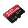 Memoria Micro SD de 128 GB / EXTREME PRO / Uso en Drones - Action Cam - Cámaras Fotograficas / Incluye Adaptador