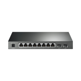 Switch PoE JetStream SDN Administrable 8 puertos 10/100/1000 Mbps + 2 puertos SFP, 8 puertos PoE, 61W, administración