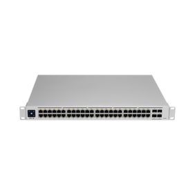 UniFi Switch USW-Pro-48-POE Gen2, Capa 3 de 48 puertos PoE 802.3at/bt + 4 puertos 1/10G SFP+, 600W, pantalla informativa