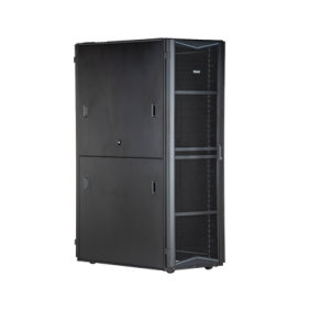 Gabinete FlexFusion para Centros de Datos, 42 UR, 800 mm de Ancho, 1070 mm de Profundidad, Fabricado en Acero, Color Negro