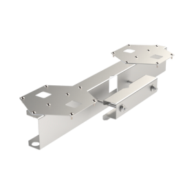 Base Doble para Lámpara de Obstrucción EI-GSLSE. Compatible con tubo hasta 1-1/4".