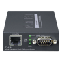 Convertidor de Medios de RS-232/ RS-422/ RS-485 a Fast Ethernet, Administración Web, SNMP y Telnet