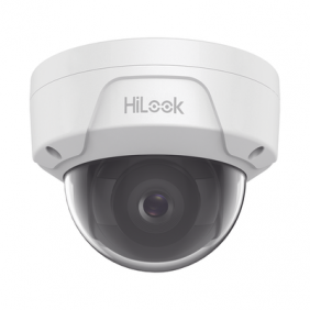 HiLook Series / Domo IP 4 Megapixel / Lente 2.8 mm / 30 mts IR / Exterior IP67 / IK10 / PoE / WDR  / ONVIF