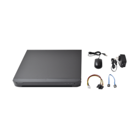 KIT TurboHD 1080p / DVR 8 Canales / 8 Cámaras Bala (exterior 2.8 mm) / Transceptores / Conectores / Fuente de Poder Profesional hasta 15 Vcc para Larga Distancias