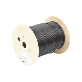 Bobina de Cable Planta Externa con Gel, de 4 pares, Cat6A, Blindado F/UTP, Color Negro, 305m