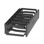 Organizador de Cables Horizontal PatchRunner™, Sencillo (Solo Frontal), Para Rack de 19in, 2UR