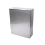 Gabinete de Acero Inoxidable IP66 Uso en Intemperie (800 x 1000 x 300 mm) con Placa Interna Galvanizada.