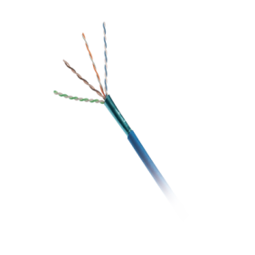 Bobina de Cable UTP de 4 Pares, Vari-MaTriX, Cat6A, 23 AWG, CMP (Plenum), Color Azul,