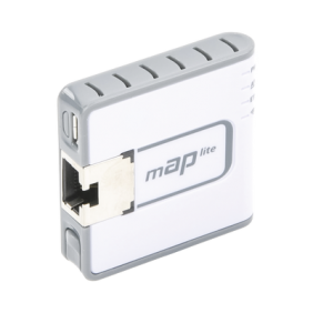 (mAP lite) Mini Access Point 1 Puerto Fast Ethernet, Wi-Fi 2.4GHz 802.11b/g/n