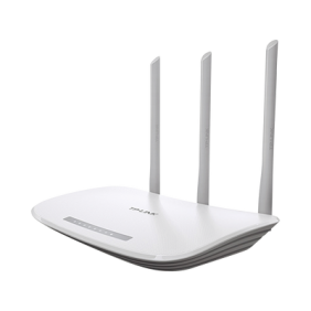 Router Inalámbrico WISP, 2.4 GHz, 300 Mbps, 3 antenas externas omnidireccional 5 dBi, 4 Puertos LAN 10/100 Mbps, 1 Puerto WAN