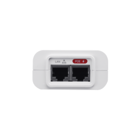 Adaptador POE Ubiquiti (48 VDC, 0.32 A) puerto Gigabit, ideal para equipos