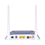 ONU Dual GPON/EPON con Wi-Fi en 2.4 GHz + 1 puerto SC/APC + 1 puerto LAN Gigabit + 1 puerto LAN Fast Ethernet + 1 puerto FXS + 1 puerto CATV, hasta 300 Mbps vía inalámbrico