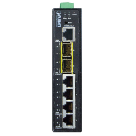 Switch Industrial Administrable Capa 2 con 4 Puertos 10/100/1000T y 2 Puertos SFP 1G/2.5G