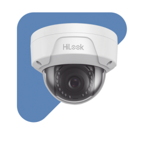 HiLook Series / Domo IP 4 Megapixel / Lente 2.8 mm / 30 mts IR / Exterior IP67 / IK10 / PoE / dWDR  / ONVIF