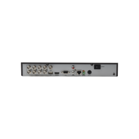 KIT TurboHD 1080p / DVR 8 Canales / 8 Cámaras Eyeball (exterior 2.8 mm) / Transceptores / Conectores / Fuente de Poder