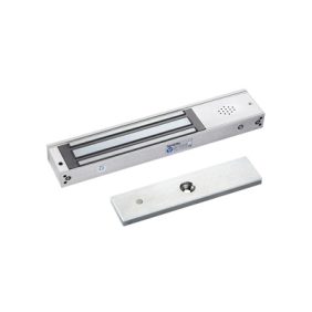 Chapa magnética 600Lb con  Buzzer de alarma de puerta abierta / LED indicador de estado /  Sensor de estado de placa/ Libre de