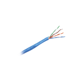 Bobina de cable UTP 305 m. de Cobre, NetKey, Azul, Categoría 5e (24 AWG), PVC (CM), de 4