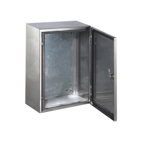 Gabinete de Acero Inoxidable IP66 Uso en Intemperie (200 x 300 x 150 mm) con Placa Interna Galvanizada.