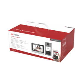 Kit de Videoportero IP (Frente de Calle + Monitor + Memoria MicroSD) / Llamada y Apertura Remota desde App Hik-Connect /