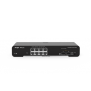 Switch Administrable PoE Capa 2, con 8 puertos Gigabit PoE 802.3af/at + 2 SFP para fibra 1Gb, gestión gratuita desde la nube, 125w