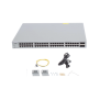 Switch Administrable PoE Capa 2+ Plus, con 48 puertos Gigabit PoE 802.3af/at + 4 SFP+ para fibra 10Gb, gestión gratuita desde la nube, 370w