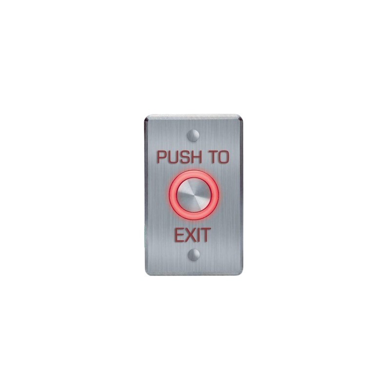 Botón de salida Piezo-eléctrico/ con temporizador / color de LED configurable/