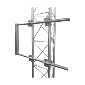 Brazo Uso Rudo para Torre STZ Galvanizado por Inmersión en Caliente de 170 x 60 cm Tubo 2" Ced 30.