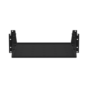 Charola para Soportar Equipos en Rack de 19", Profundidad Ajustable hasta 484 mm. 150 Kg  de Carga, Compatible con Racks de Doble Perforación, 3U