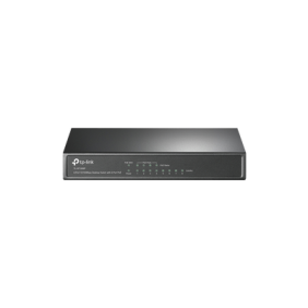 Switch PoE+ No Administrable / De Escritorio 8 puertos 10/100 Mbps / 4 puertos PoE af/at Inteligente / Presupuesto 66 W / Hasta 250 metros