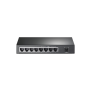 Switch Gigabit PoE+ no administrable de 8 puertos 10/100/1000 Mbps, solo 4 puertos PoE, para