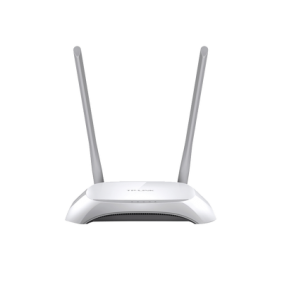 Router Inalámbrico WISP, 2.4 GHz, 300 Mbps, 2 antenas externas omnidireccional 5 dBi, 4 Puertos LAN 10/100 Mbps, 1 Puerto WAN 10/100 Mbps, control de ancho de banda